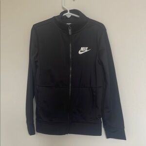 Classic Nike Kids Black Zip-Up Jacket (6-7yrs)